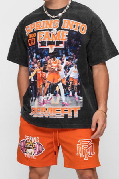 Heavy Hit Graphic T-Shirt  #RF003