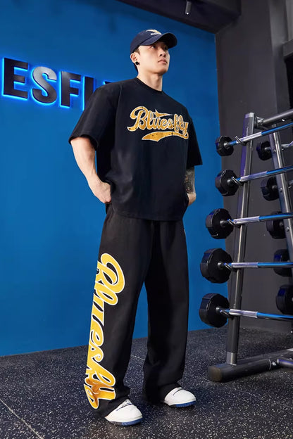 Vintage Logo Heavy Sweatpants  #BF139