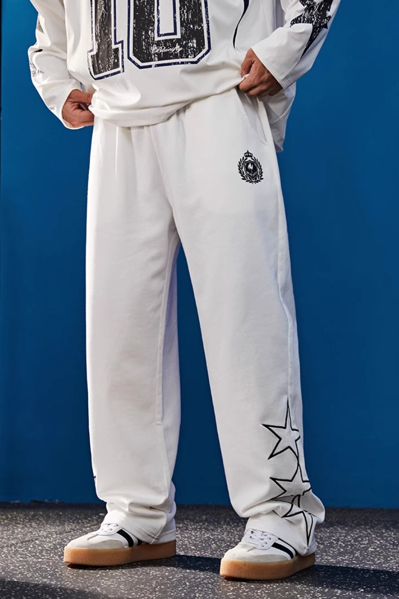 Starline Varsity Straight Sweatpants  #BF126