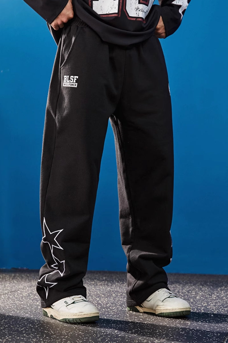 Starline Varsity Straight Sweatpants  #BF126
