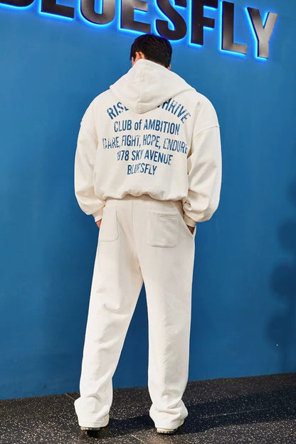 Wide Washed Graphic Sweatpants  #BF170