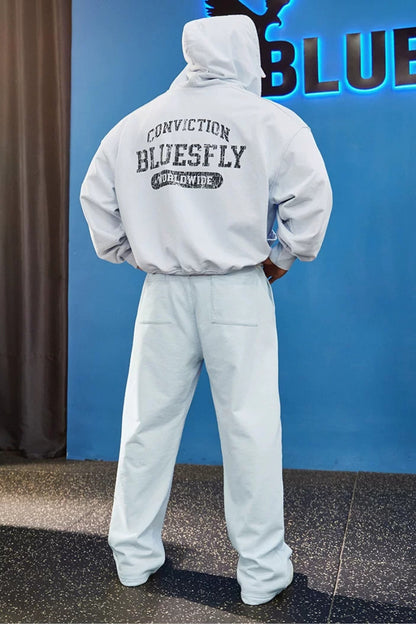 Back Graphic Zip Hoodie  #BF164