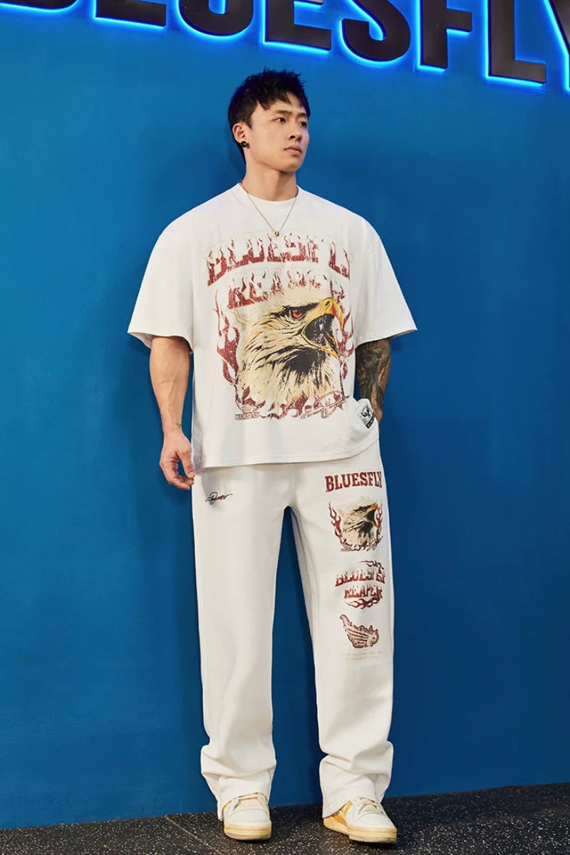 Heavy Cotton Eagle T-Shirt  #BF150