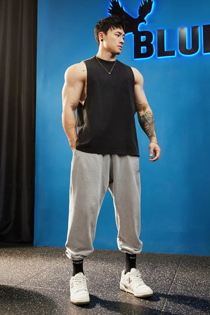 Loose Cuff Washed Jogger  #BF154