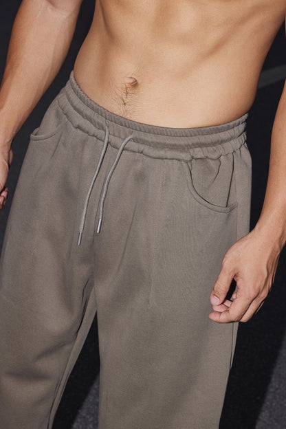 Solid Zip-Up Sweat Set  #PM016