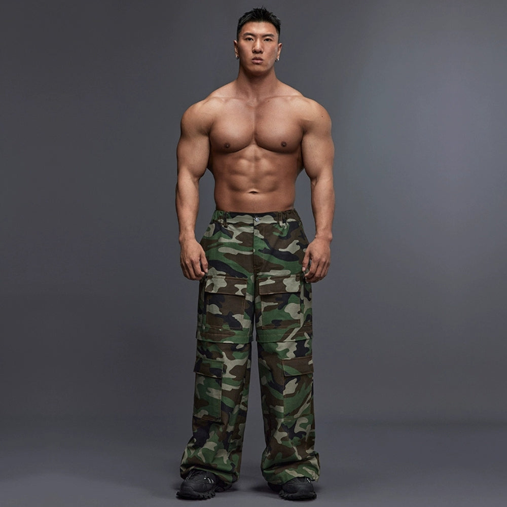 Tactical Cargo Camo Pants  #TK034