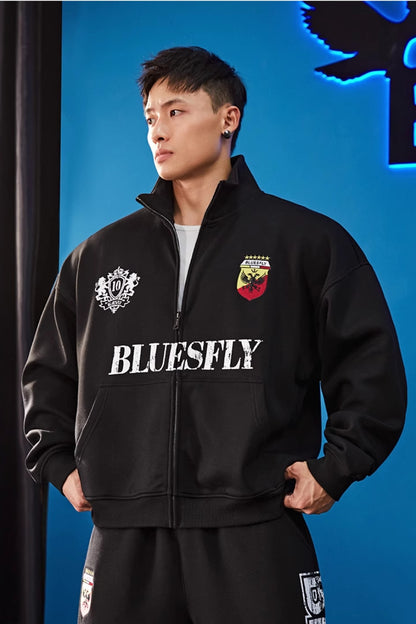 Shield Logo Heavy Warm Zip  #BF125