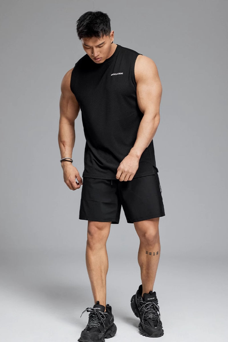 Back logo I-Shoulder Sleeveless  #MD076