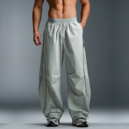 Piping Cocoon Light Pants  #BD003