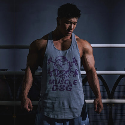 Fierce Pup Stringer Tank  #MD005