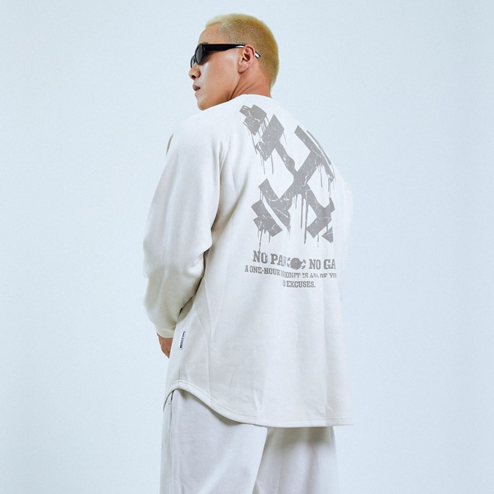 Grunge Vein Sweatshirt  #MD017