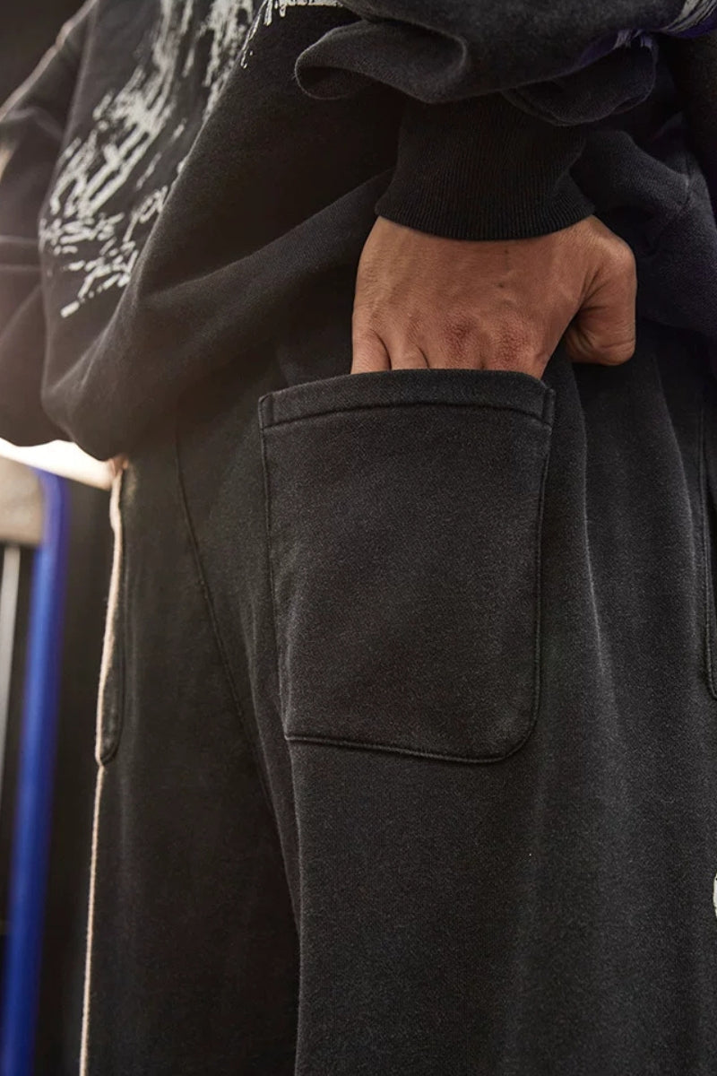 Bone Frame Graphic Sweatpants  #BF167