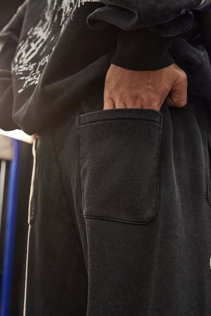 Bone Frame Graphic Sweatpants  #BF167