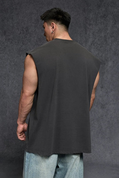 Club Badge Loose Sleeveless  #TK036