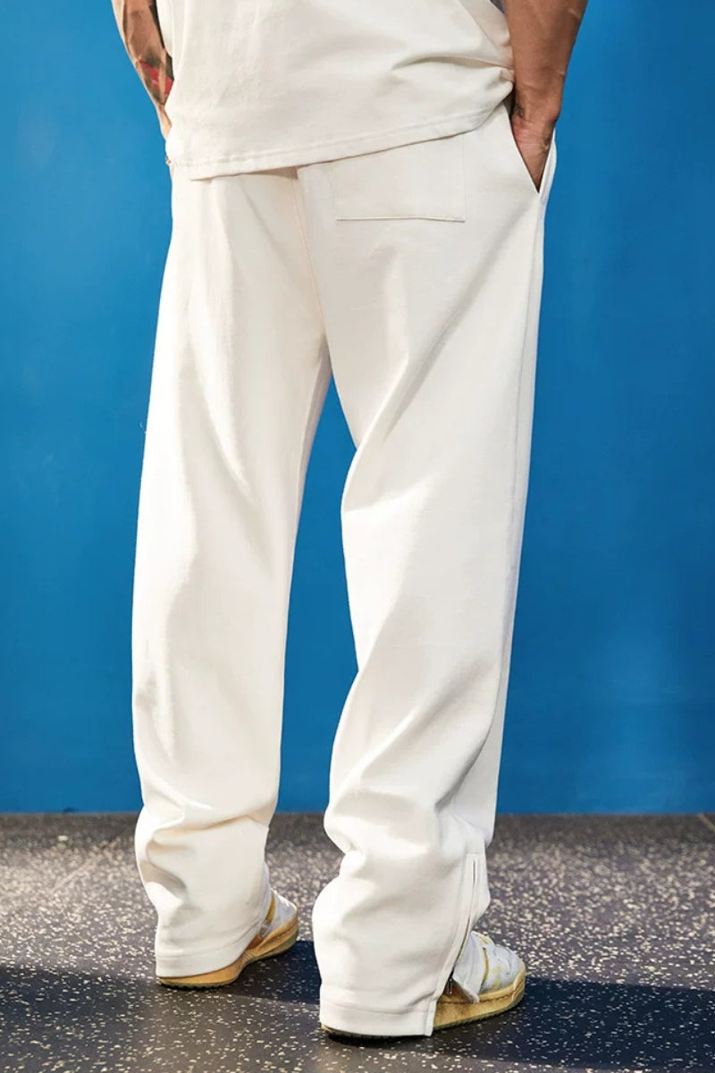 Heavy Nylon Eagle Wide Pants  #FS151