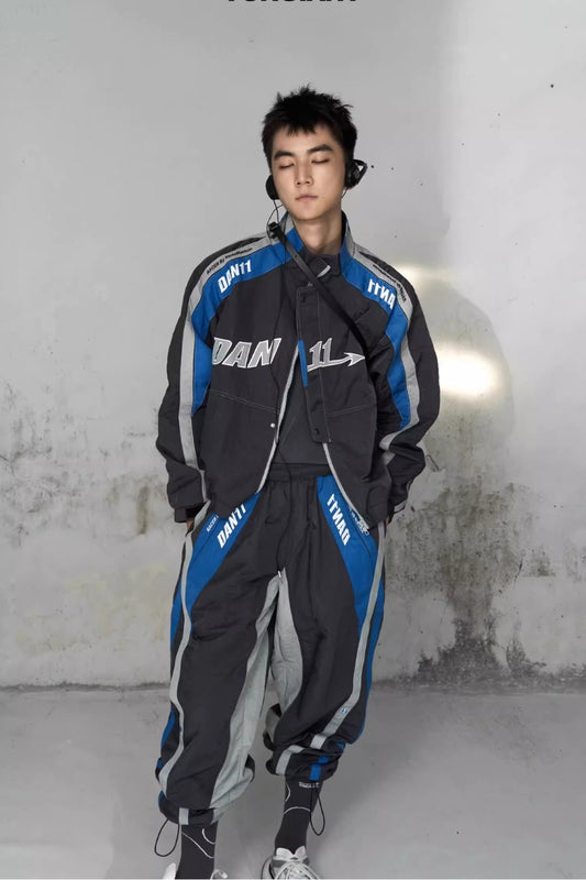 Dark Track Racer Jacket  #YG010