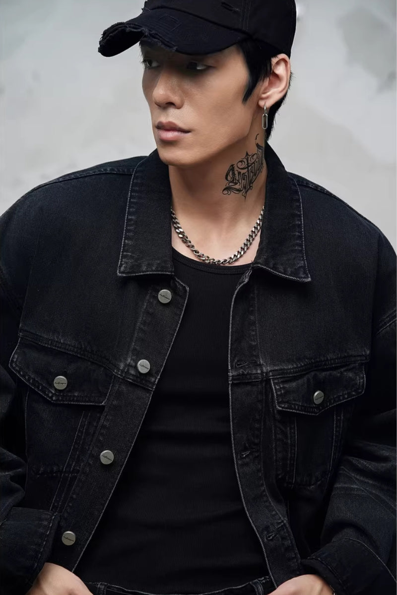 BoxFit Denim Trucker Jacket  #LM038