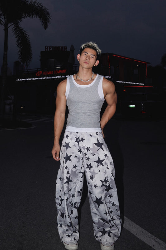 Galaxy Star Wide Pants  #PM008