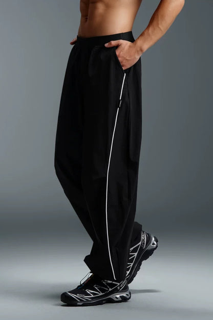 Piping Cocoon Light Pants  #BD003