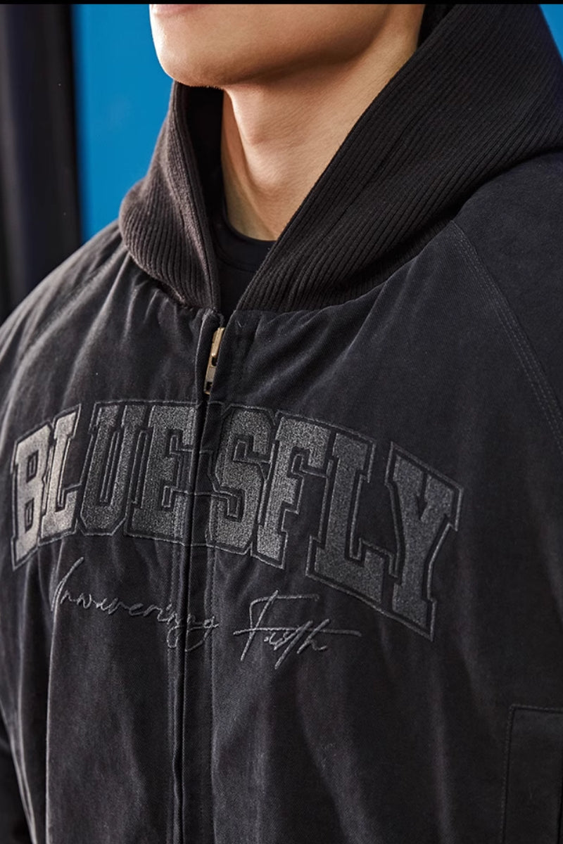 Fade Heavy Bomber Hoodie  #BF131