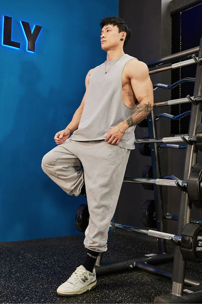 Loose Cuff Washed Jogger  #BF154