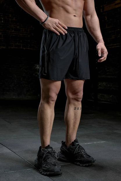 Reflective Run Shorts  #MD103
