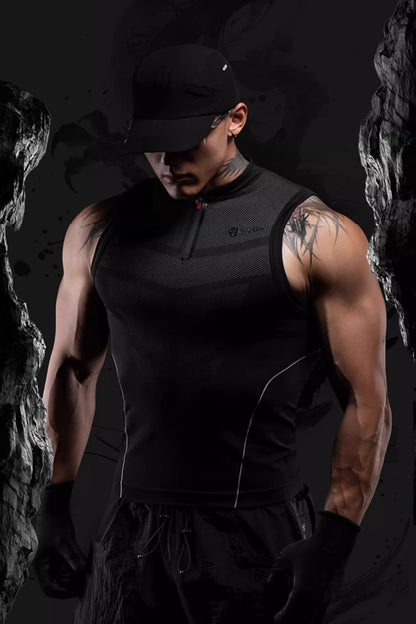 MetaDry Seamless Zip Vest  #MG014