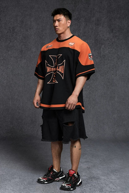 Multi Badge Block IceSkin T-Shirt  #TK035