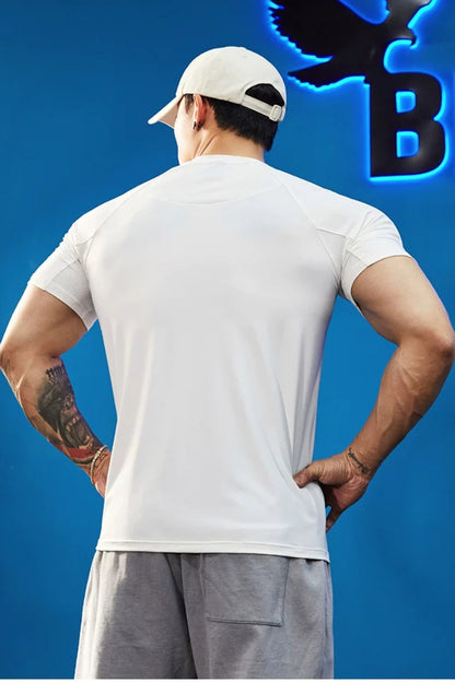 Chest Emblem Fit T-Shirt  #BF146