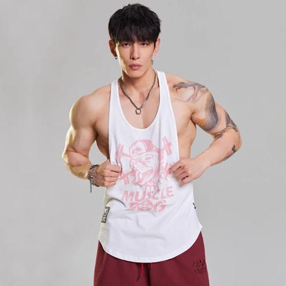Fierce Pup Stringer Tank  #MD005