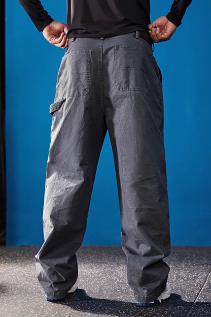 Fade Wash Wide Pants  #BF129