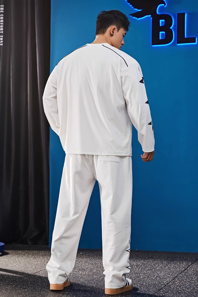 Starline Varsity Straight Sweatpants  #BF126