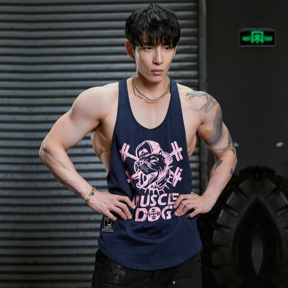 Fierce Pup Stringer Tank  #MD005