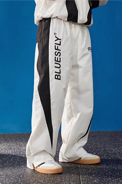 Dual Tone Track Pants  #BF111