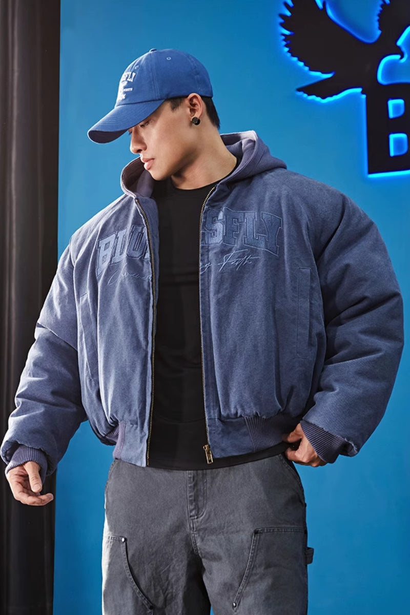 Fade Heavy Bomber Hoodie  #BF131