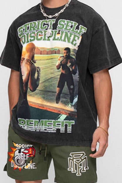 Heavy Hit Graphic T-Shirt  #RF003