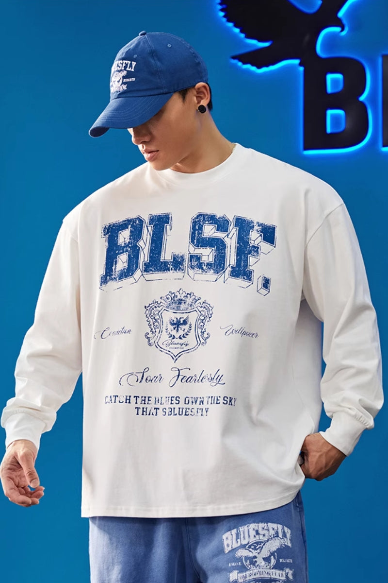 Vintage Crest Longsleeve  #BF105