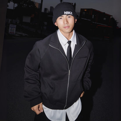 Solid Zip-Up Sweat Set  #PM016