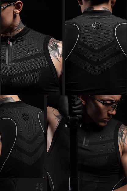 MetaDry Seamless Zip Vest  #MG014