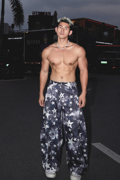 Galaxy Star Wide Pants  #PM008