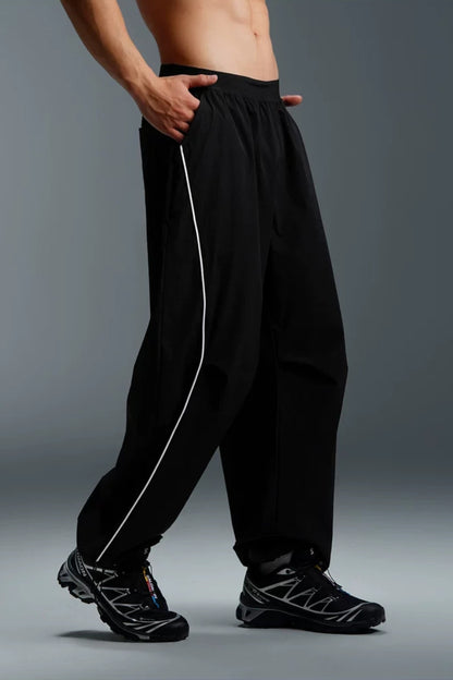 Piping Cocoon Light Pants  #BD003