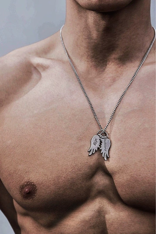 Twin Wings Necklace  #BF118