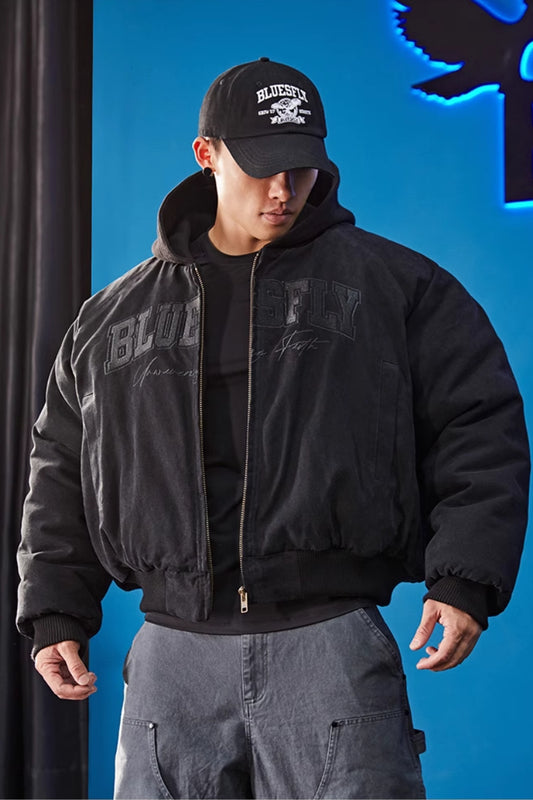 Fade Heavy Bomber Hoodie  #BF131