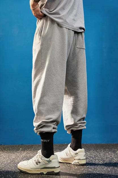 Loose Cuff Washed Jogger  #BF154
