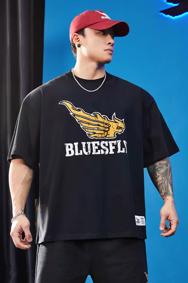 Wild Print Oversized T-Shirt  #BF144
