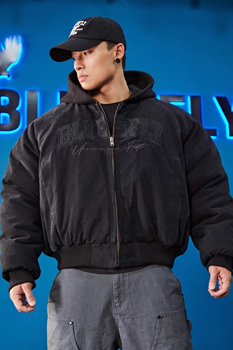 Fade Heavy Bomber Hoodie  #BF131