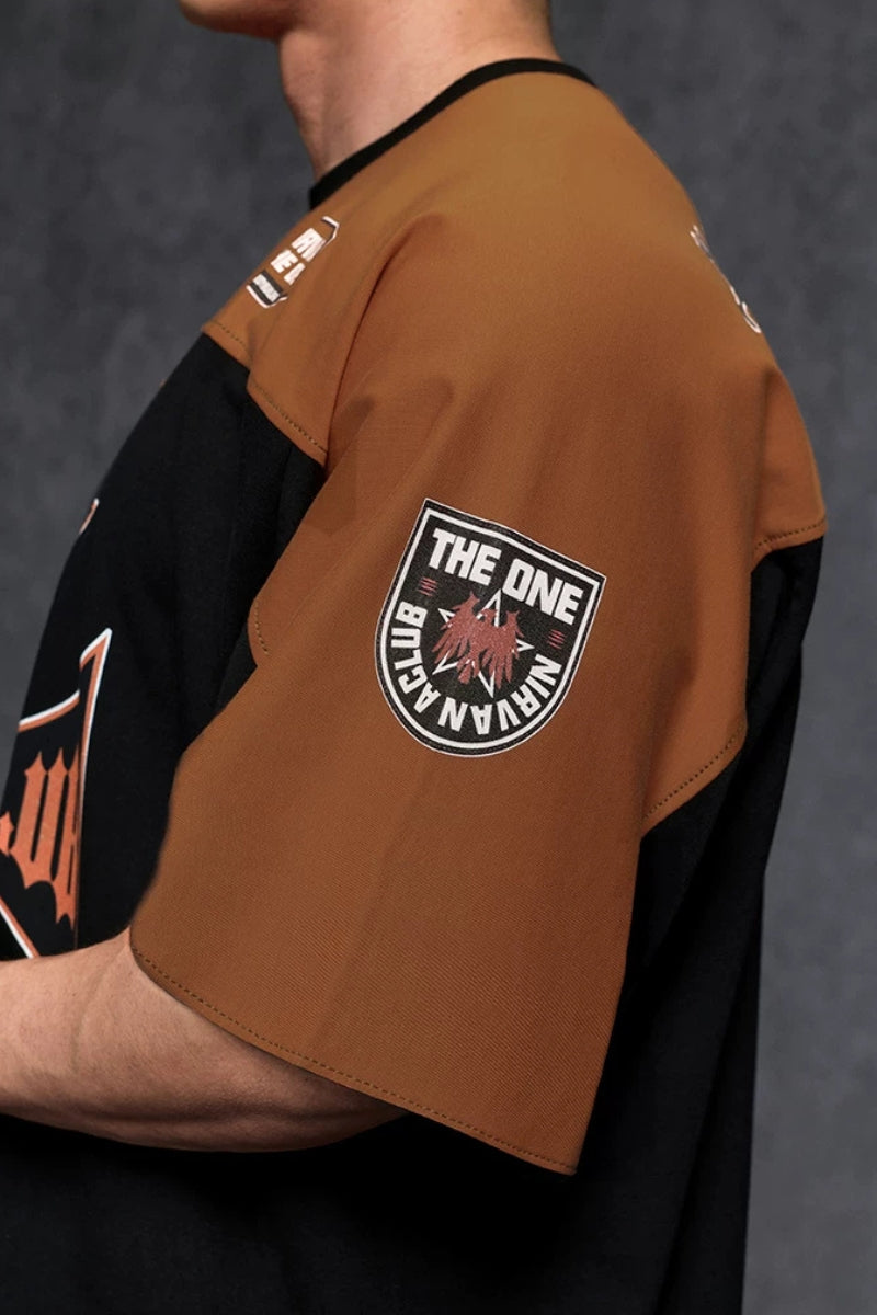 Multi Badge Block IceSkin T-Shirt  #TK035