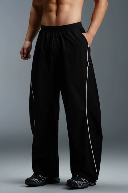 Piping Cocoon Light Pants  #BD003