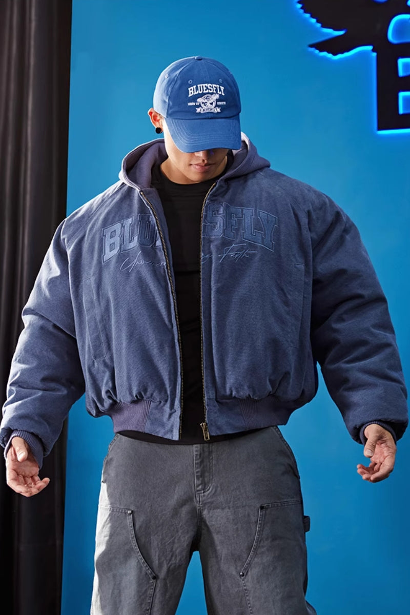 Fade Heavy Bomber Hoodie  #BF131