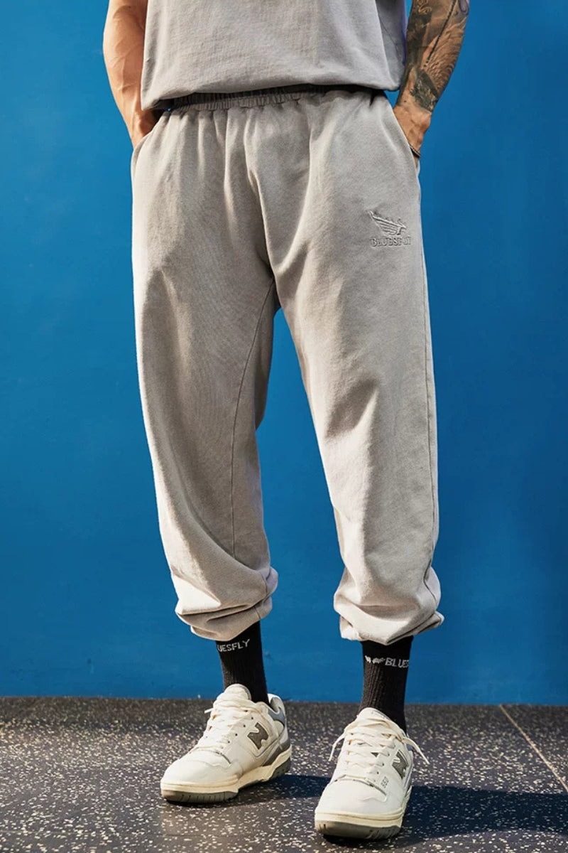 Loose Cuff Washed Jogger  #BF154